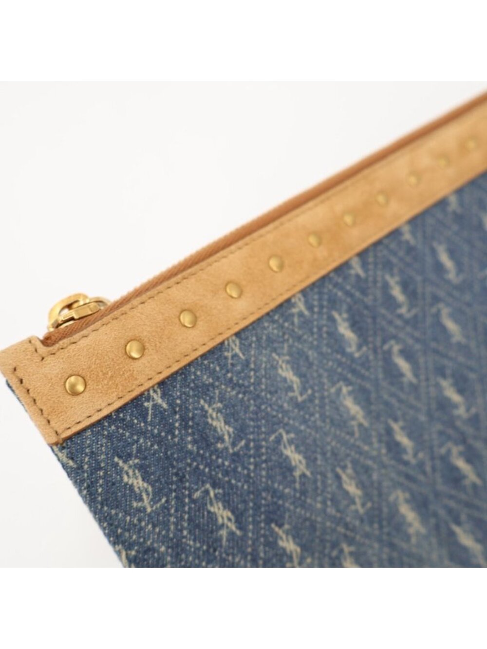 Saint Laurent Clutch Blue - Picture 8 of 12